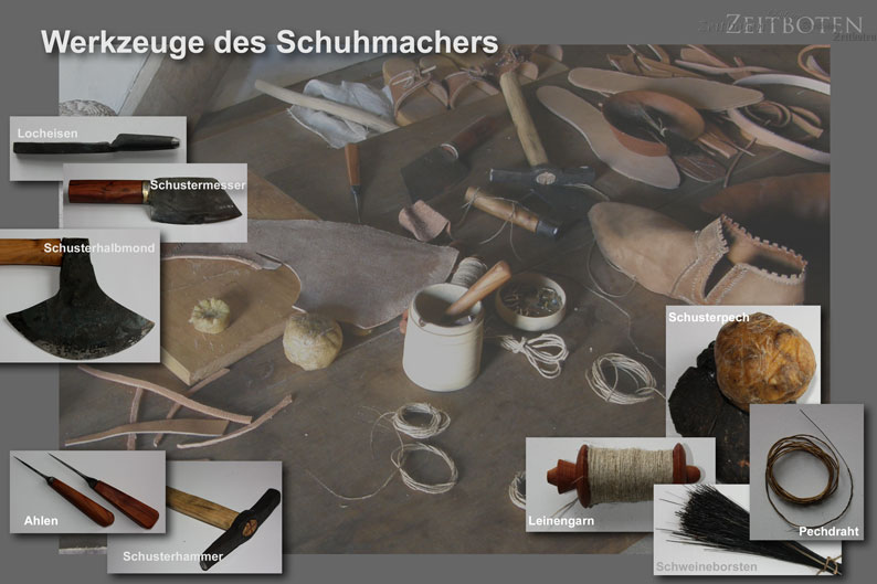 Schuhmacherwerkzeug